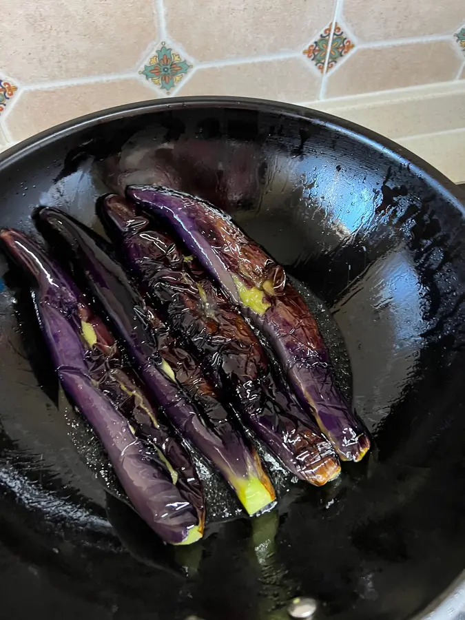 Eggplant sauce step 0