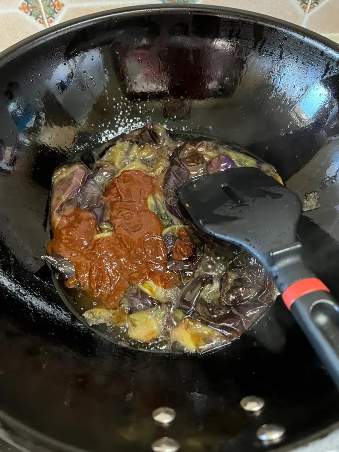 Eggplant sauce step 0