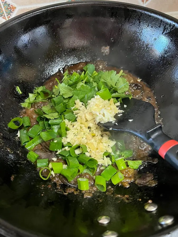 Eggplant sauce step 0