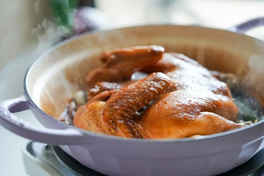 Tender and rich [Dry Rice Soy Sauce Chicken] 20 minutes out of the pot, no oil smoke cooking! step 0