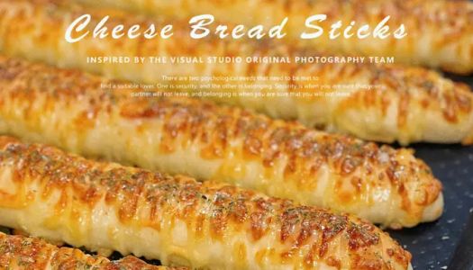 Salted cheese breadsticks/honey cheese sticks