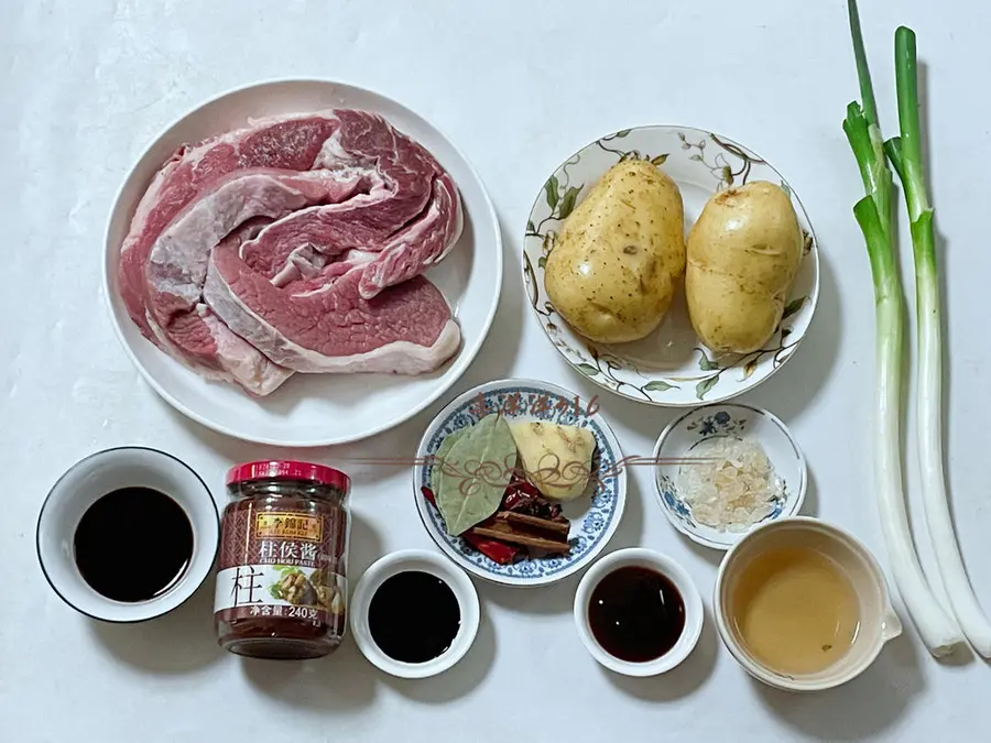 Master Recipe|Braised potato brisket with Zhuhou sauce step 0