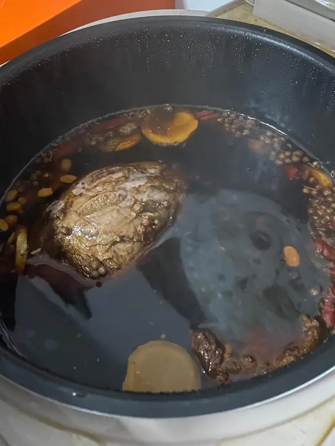 Super simple rice cooker version with beef tendon sauce step 0