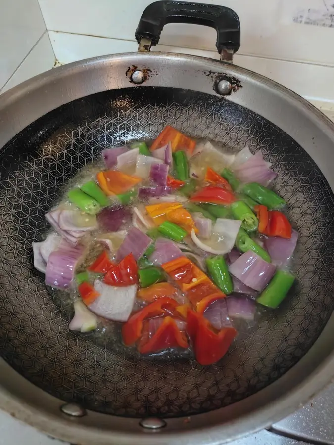 Grilled cod fillets in sauce step 0