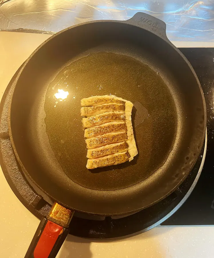 Seabass with Sorrel Sauce step 0