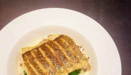 Seabass with Sorrel Sauce