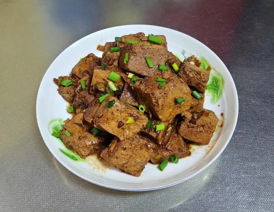 Frozen tofu in sauce (including ultra-simple homemade frozen tofu method)