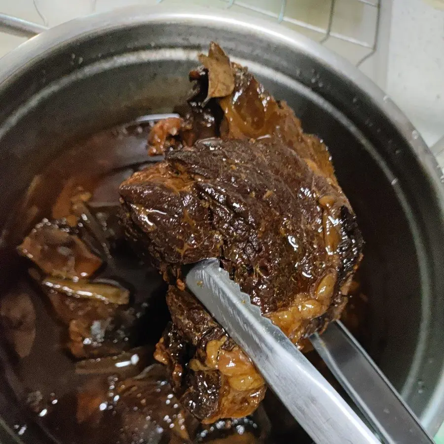 Sauce beef shank step 0