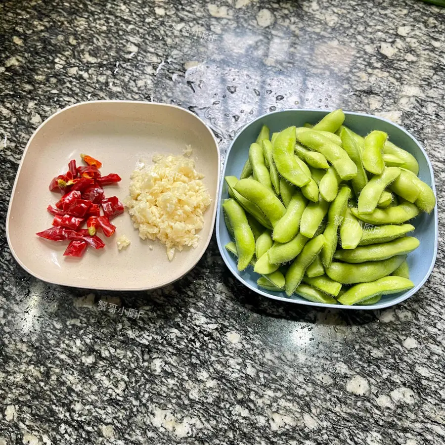 ãŠ™ï¸ Garlic edamame knot, garlic is rich and spicy step 0