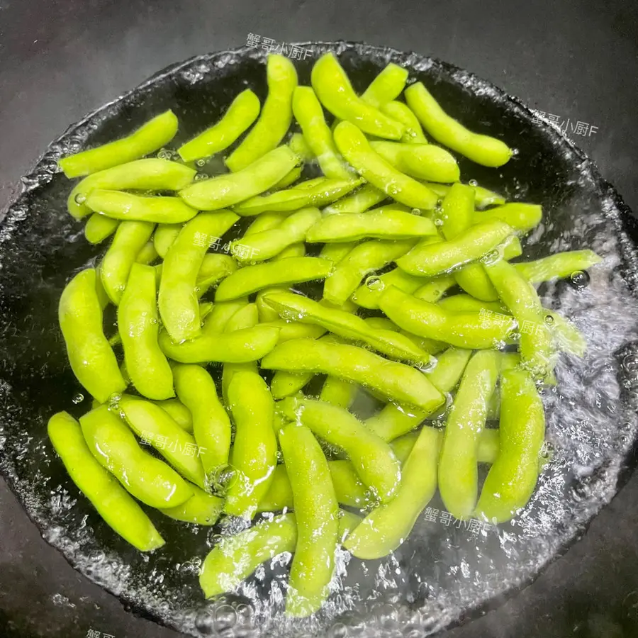 ãŠ™ï¸ Garlic edamame knot, garlic is rich and spicy step 0