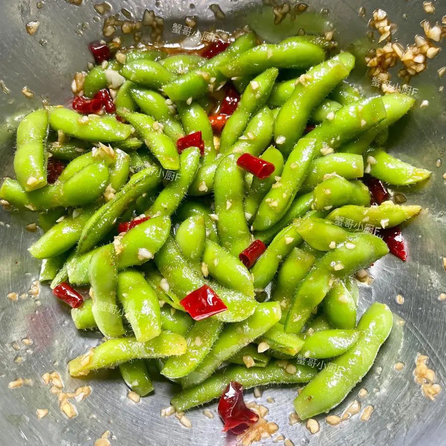 ãŠ™ï¸ Garlic edamame knot, garlic is rich and spicy step 0