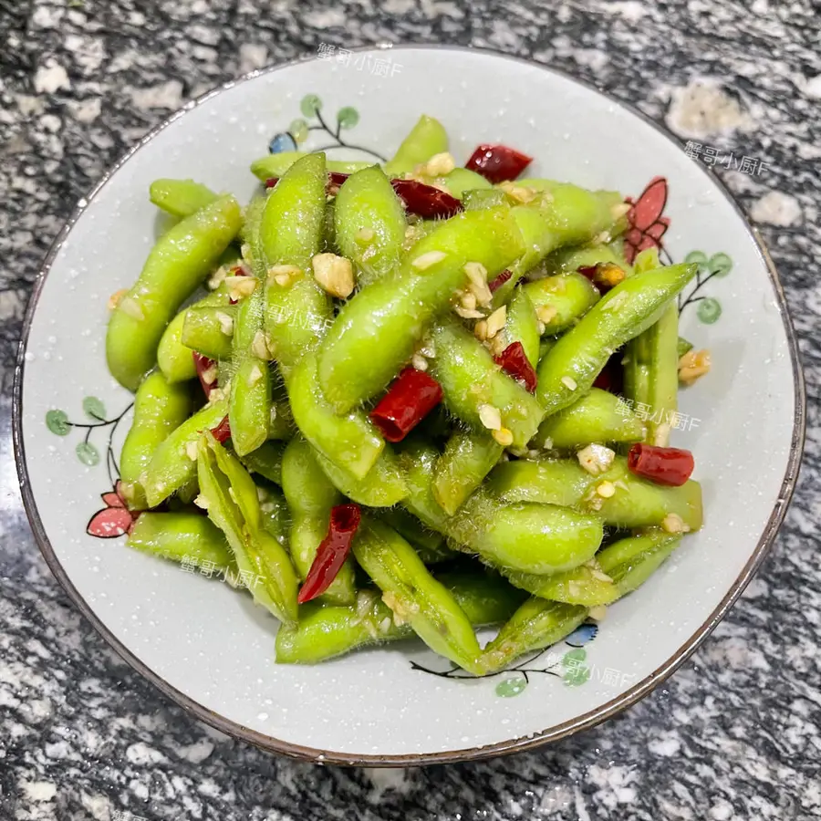 ãŠ™ï¸ Garlic edamame knot, garlic is rich and spicy step 0