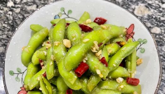 ㊙️ Garlic edamame knot, garlic is rich and spicy