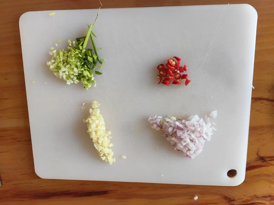 Prawns with garlic and pepper salt step 0