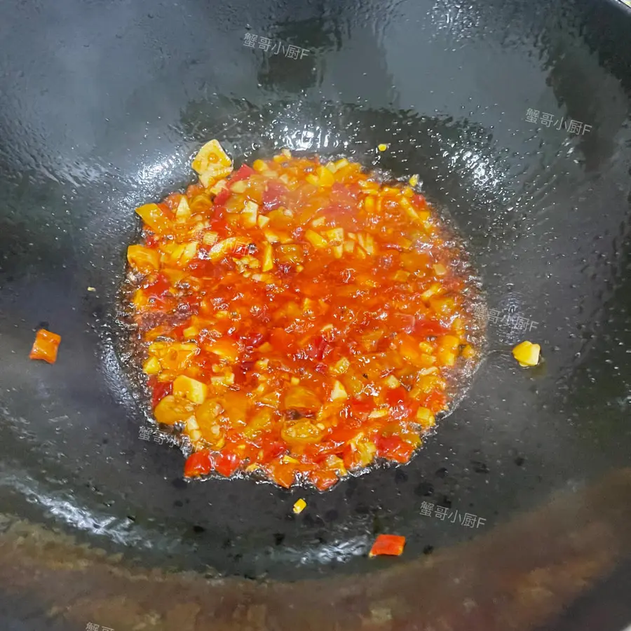 ãŠ™ï¸ Pickled pepper waist flowers, the waist flowers are tender and crispy step 0