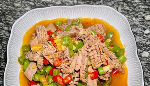 ㊙️ Pickled pepper waist flowers, the waist flowers are tender and crispy