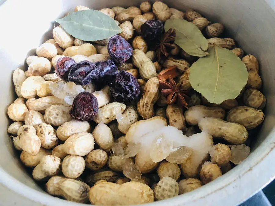 Boiled peanuts (pressure cooker version) step 0