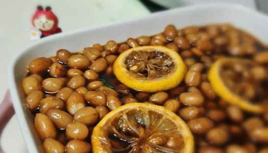 Xiaomei version of lemon peanuts