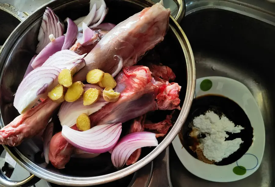 Oven version of homemade grilled lamb chops step 0