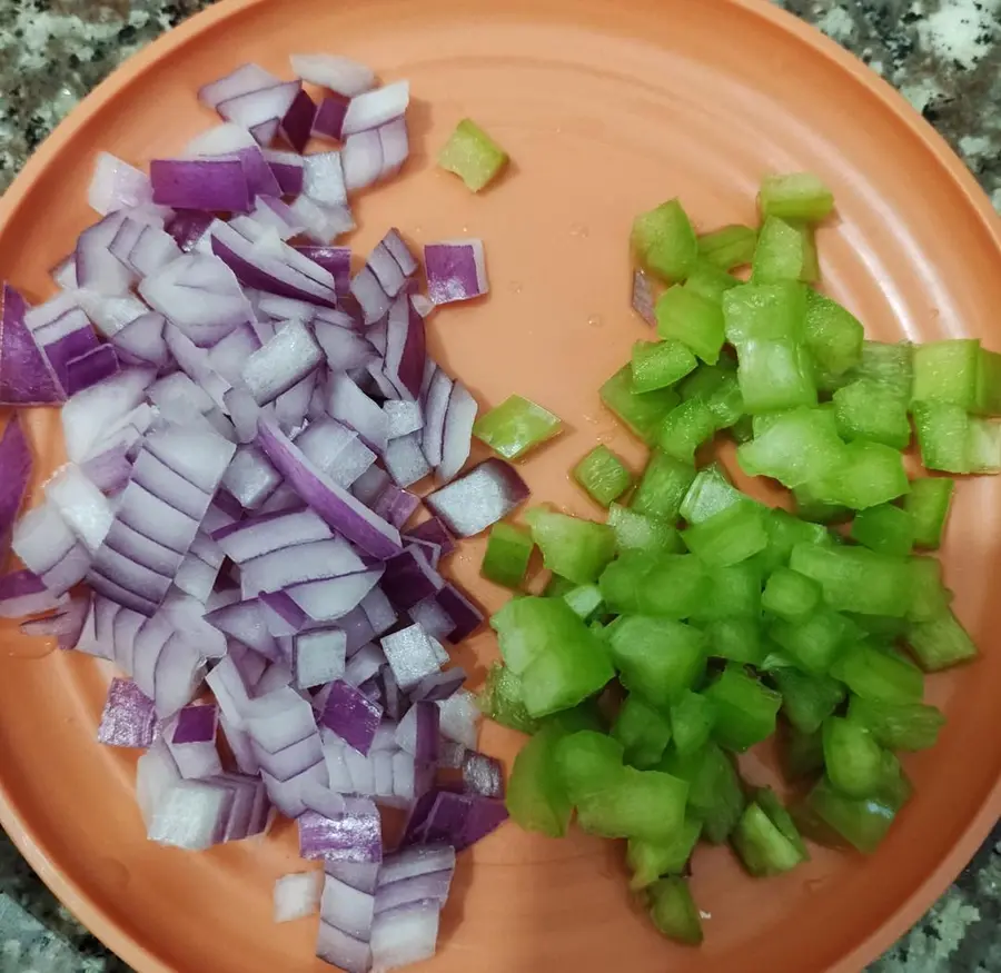 Salt and pepper shrimp  step 0