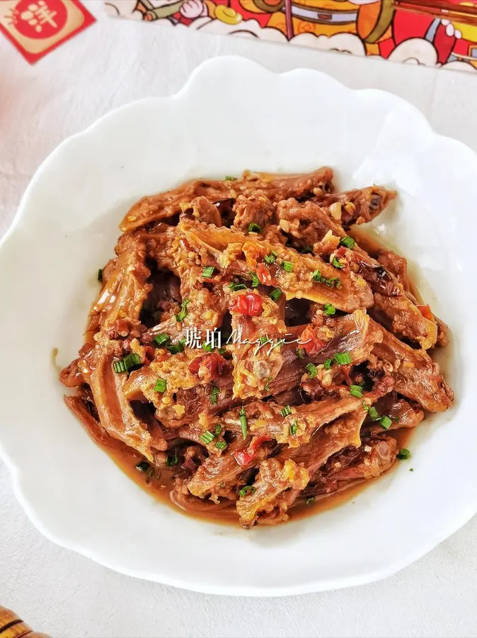 Steamed duck wings|Garlic fragrant step 0