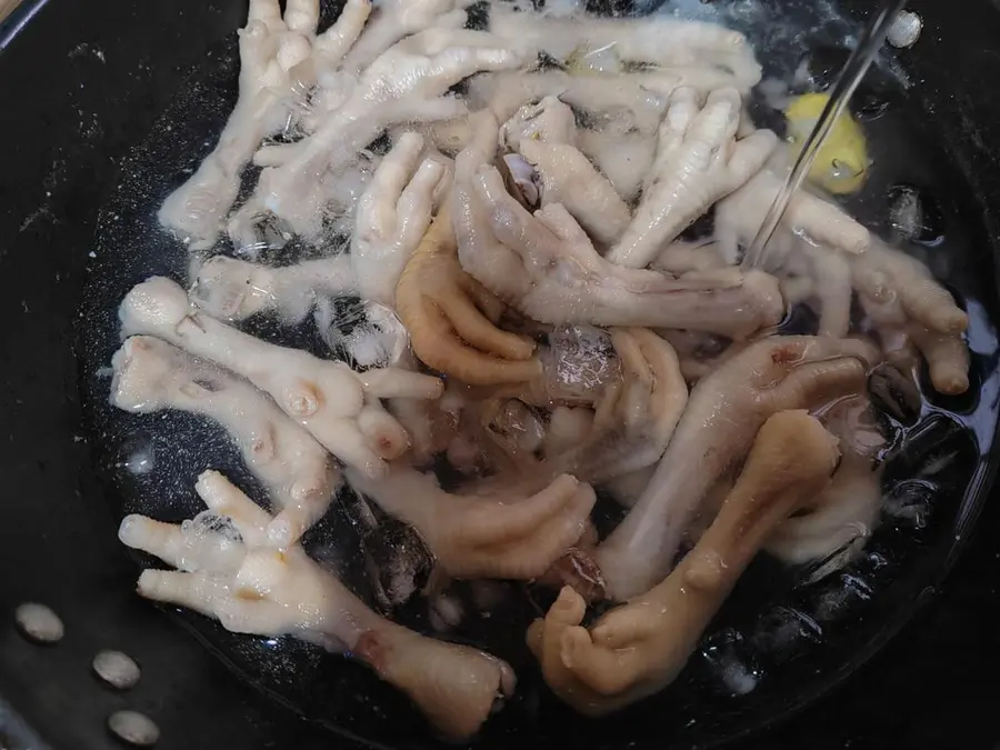 Lemon chicken feet step 0