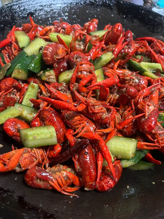 Spicy crayfish