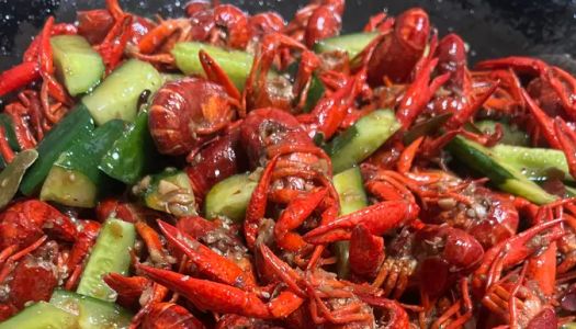 Spicy crayfish