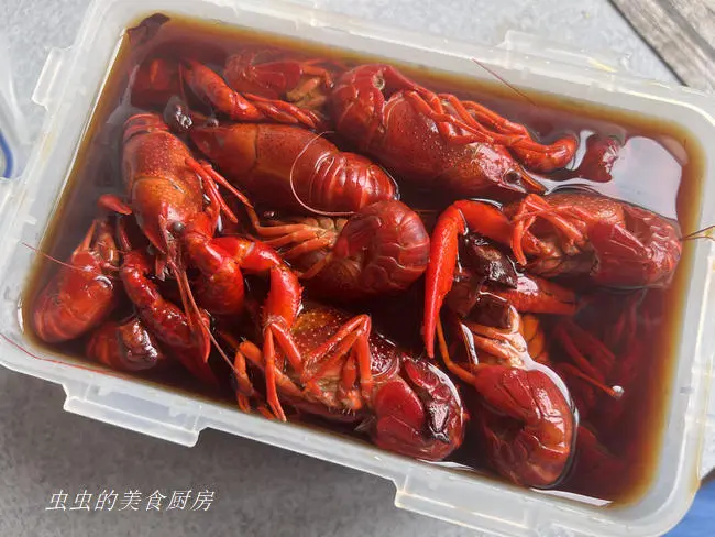 Chilled crayfish step 0