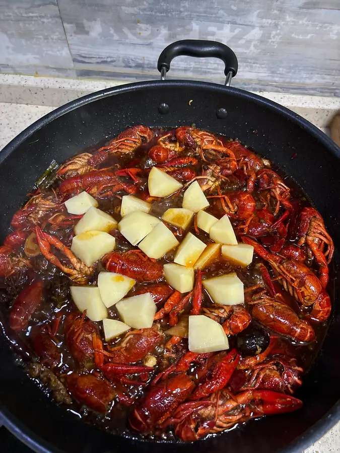 Braised crayfish  fool's version step 0