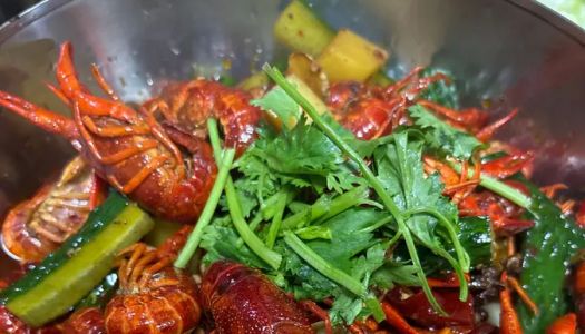 Braised crayfish  fool's version