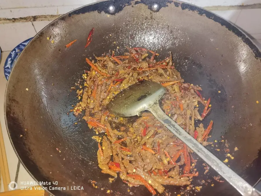 Spicy shredded pork step 0