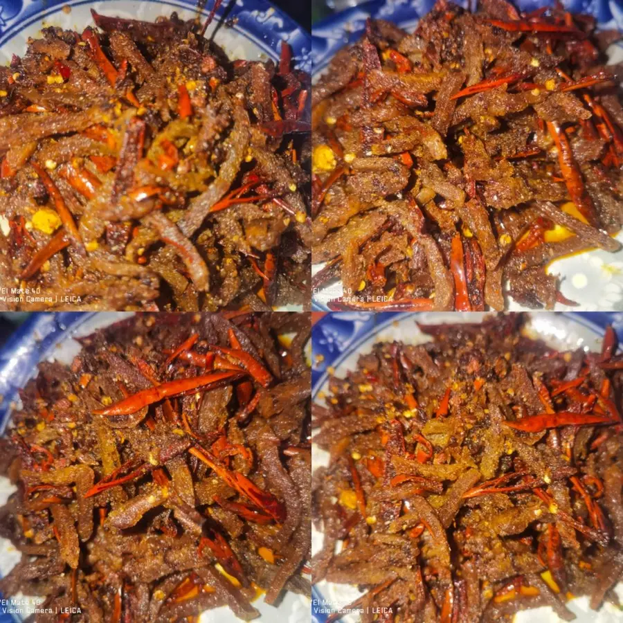 Spicy shredded pork