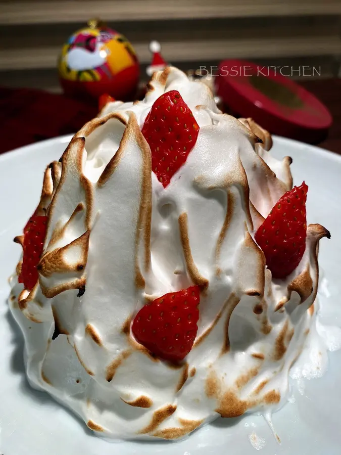 Baked Alaska, Christmas, Valentine's Day classic desserts step 0