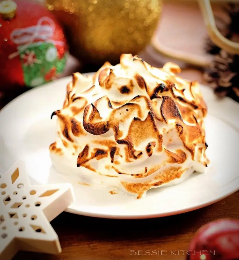 Baked Alaska, Christmas, Valentine's Day classic desserts step 0