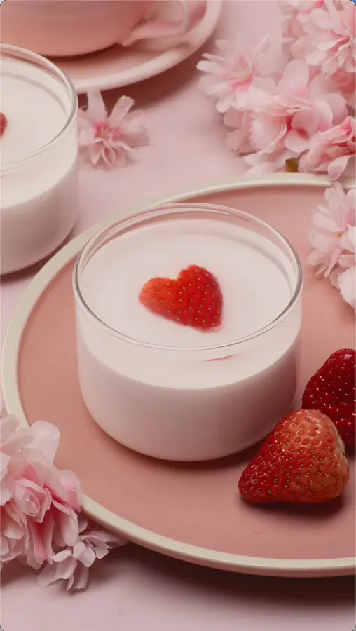 Love crystal mousse cup, Valentine's Day dessert~ step 0