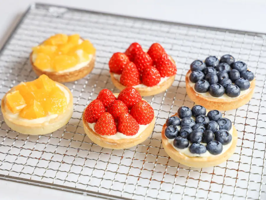 French fruit tart, a must-have dessert for Valentine's Day! step 0