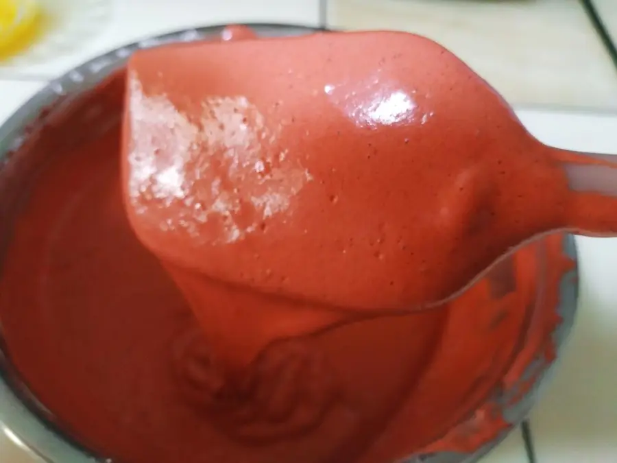 Valentine's Day cake (8-inch heart-shaped or 6-inch round red velvet cake) step 0