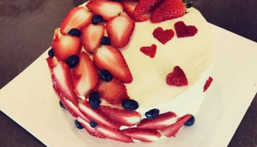 Super simple and greasy birthday cake, Valentine's Day cake. Solve all kinds of plastering difficulties!