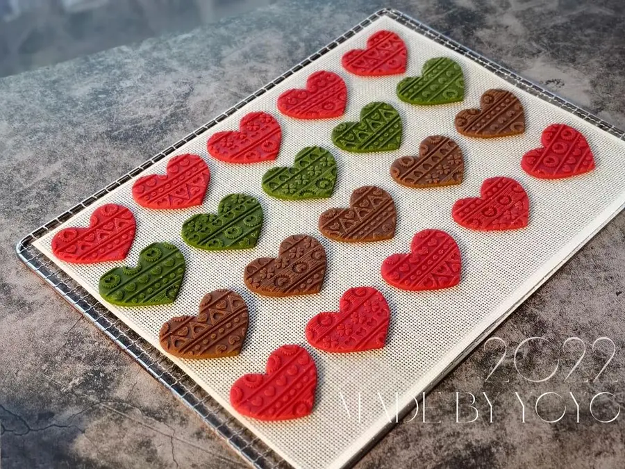 Beautiful Valentine's Day love cookies step 0