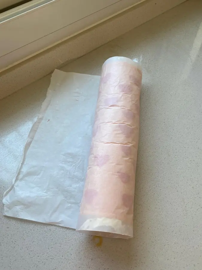 Make a (love strawberry cake roll ) for a loved one on Valentine's Day , full of  you step 0