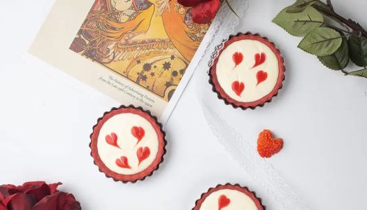 【Valentine's Day Special】Red velvet cheese tart