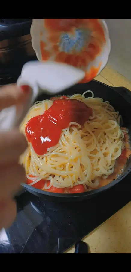 Valentine's Day pasta step 0