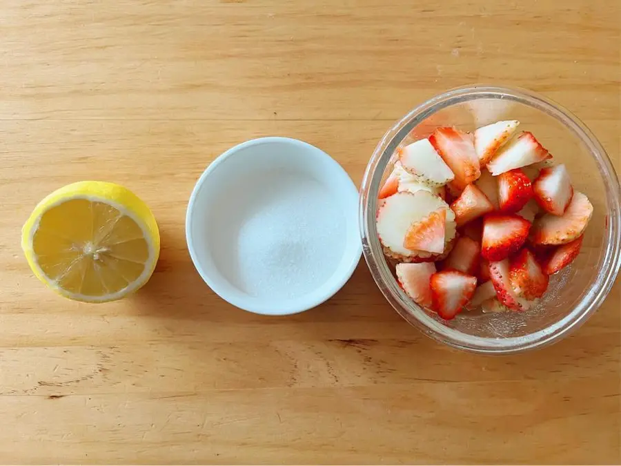 Valentine's Day  strawberry snow girl step 0