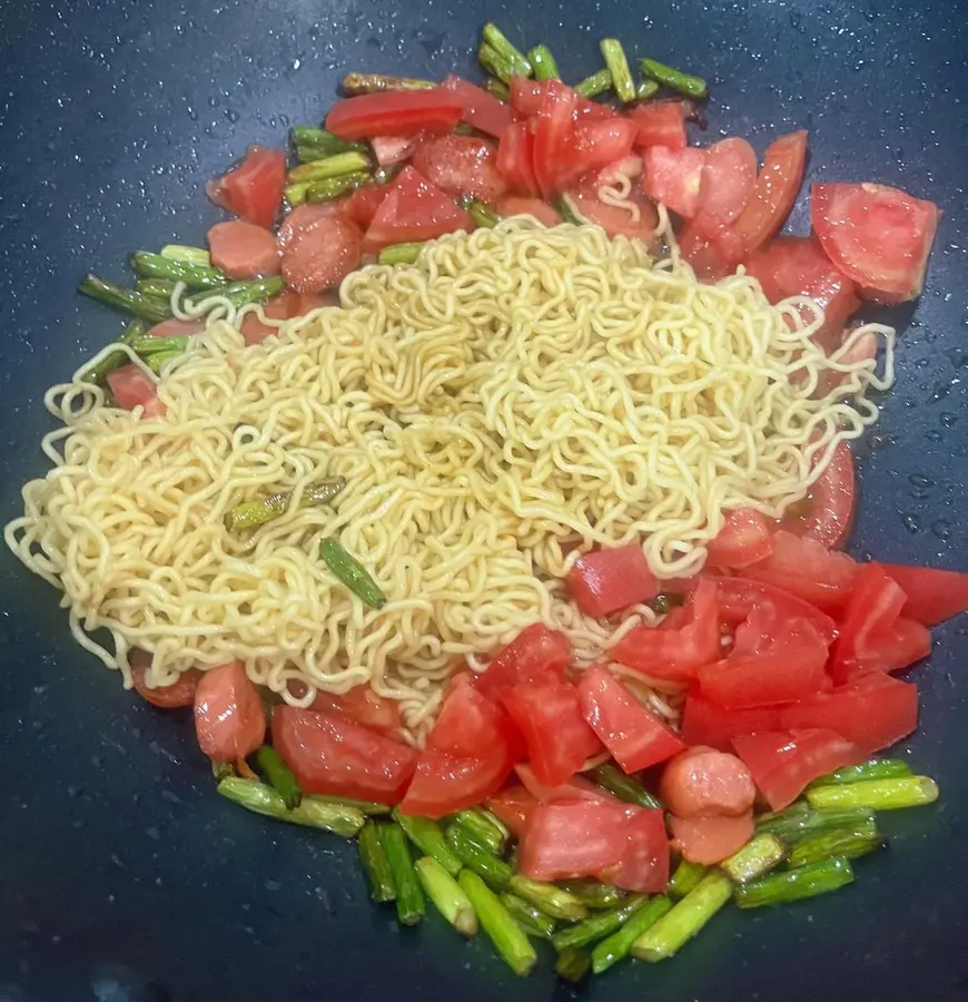 A hundred times more delicious than a barbecue restaurant and simple fried instant noodles, I gave my boyfriend a surprise on the day of Tanabata! step 0