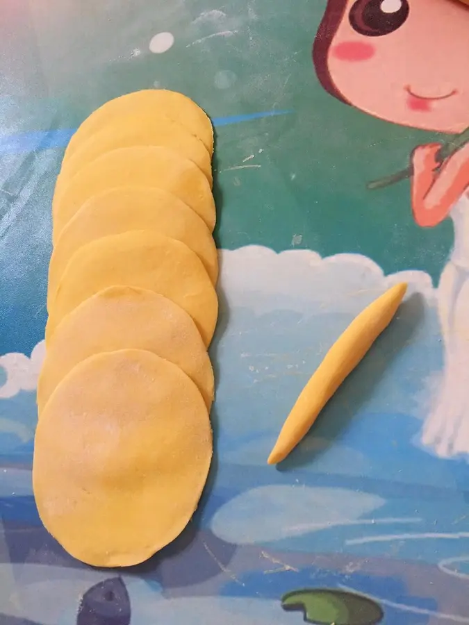 Tanabata gift rose steamed bun step 0