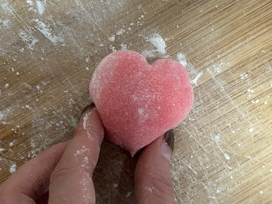 Super romantic pink love soft cheese, sweet crit ~ step 0