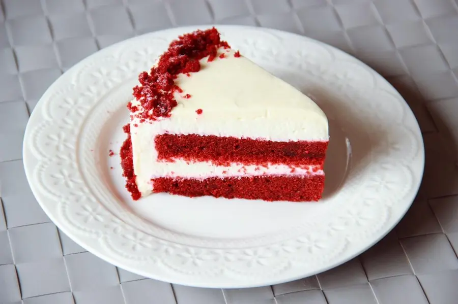 Tanabata gift - double red velvet cake | Red velvet cake step 0