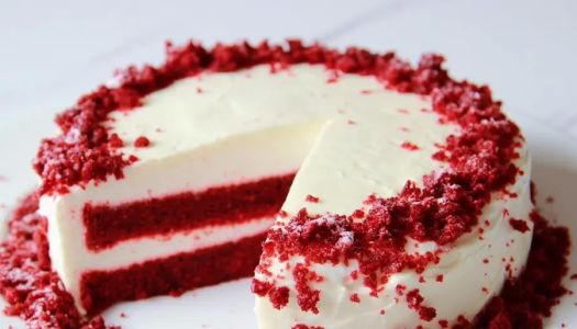 Tanabata gift - double red velvet cake | Red velvet cake