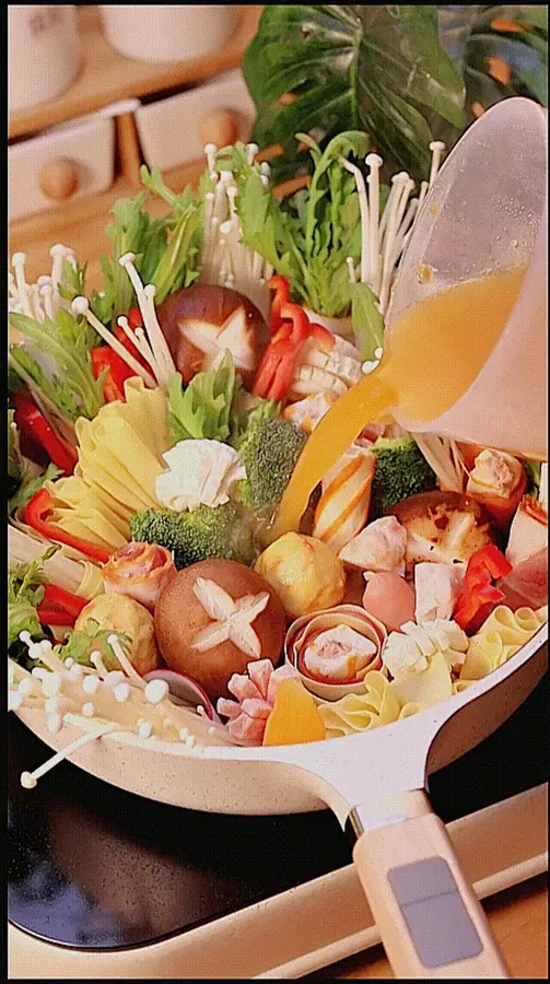 Valentine's Day will send you a bouquet of beauty and deliciousness in one [floral hot pot] step 0